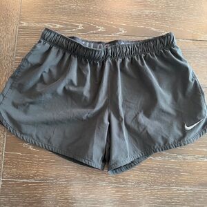 Women’s Nike Shorts Lined Black Size Medium.